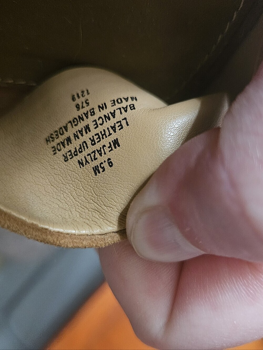 Marc Fisher Jazlyn Espadrille Wedge Sandal Brown Studded Ankle Leather Strap 9.5 - Picture 6 of 6